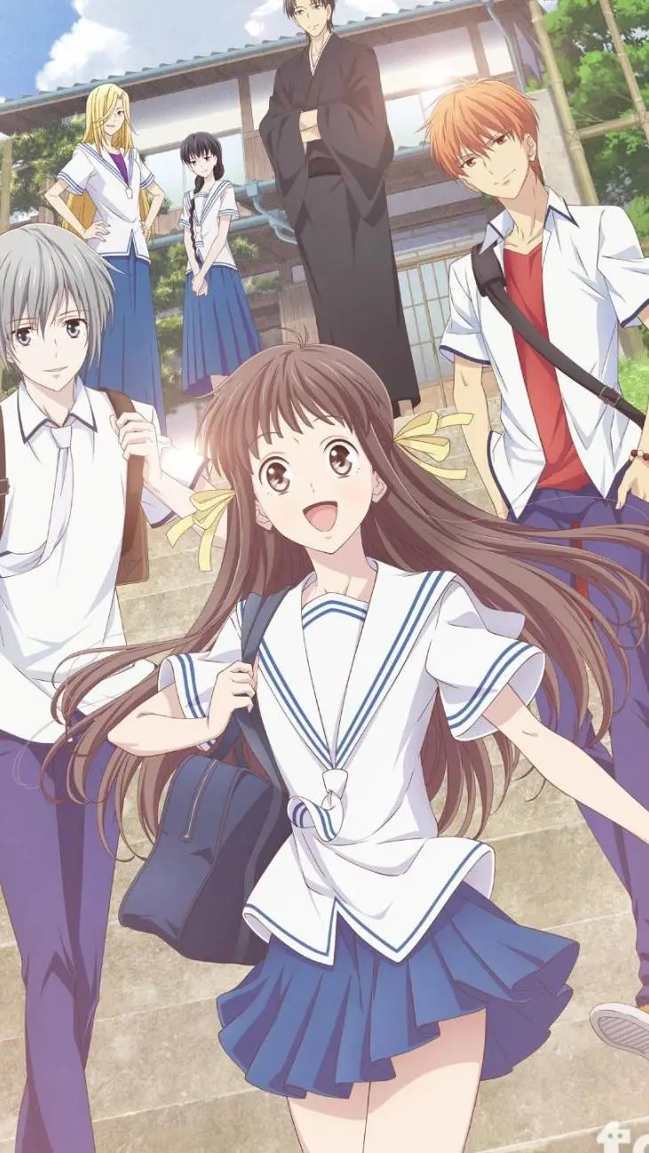 ai character: fruits Basket background