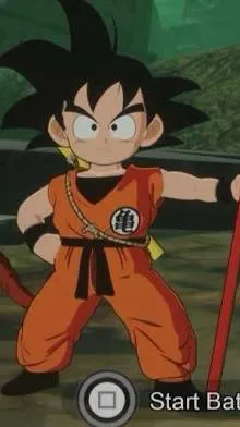ai character: Kid Goku’s background