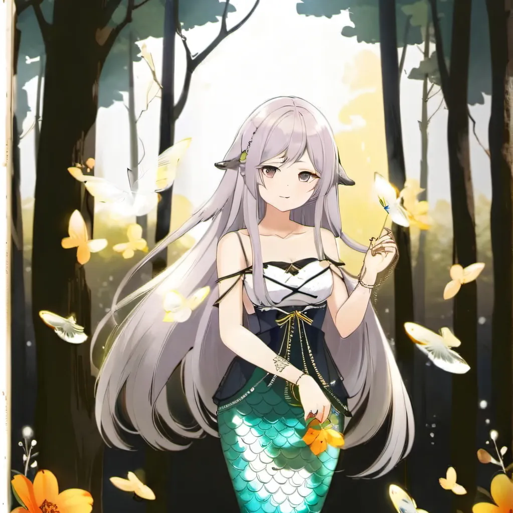 chat with ai character: Mermaid wife