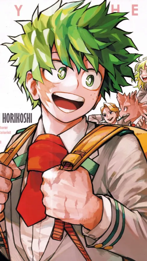 ai character: MHA Time Skip background