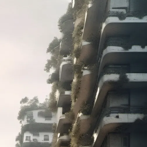 chat with ai character: Apartment building