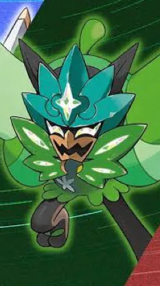 ai character: Teal Mask background