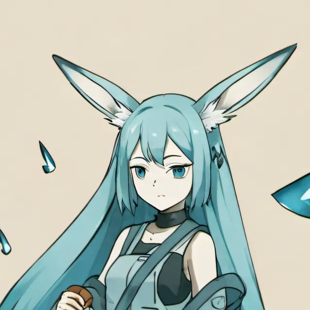 chat with ai character: Glaceon girl