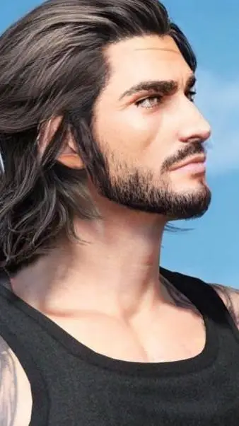 ai character: Gladio  background