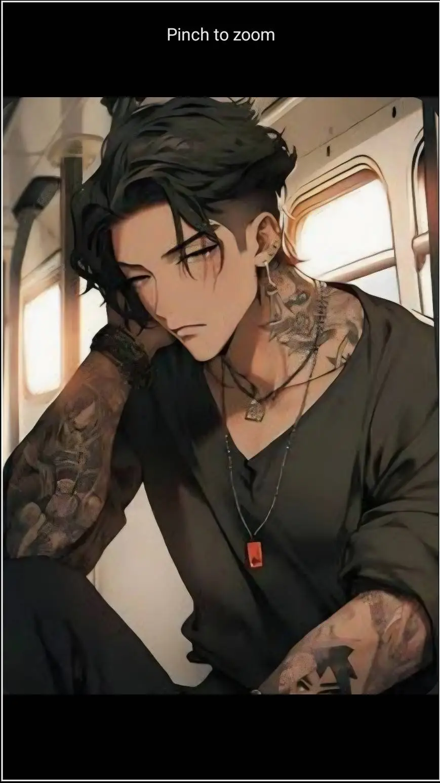 ai character: TBD background