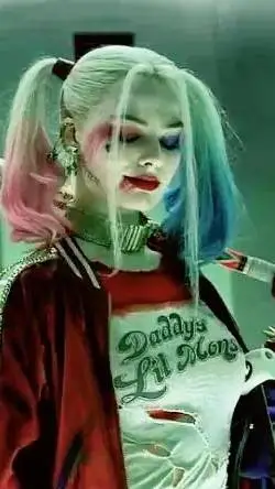 ai character: Harley Quinn  background