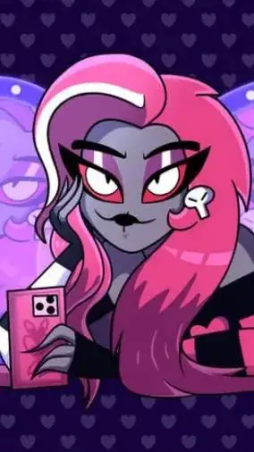 ai character: Velvet  background