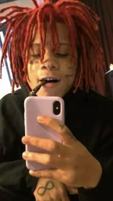 ai character: Trippie Redd  background
