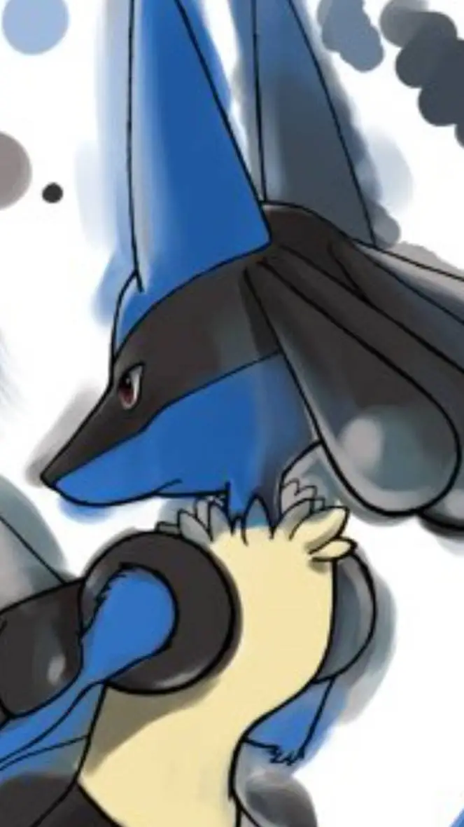 ai character: Lucario background