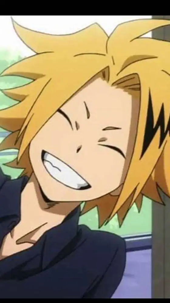 ai character: Denki Kaminari  background