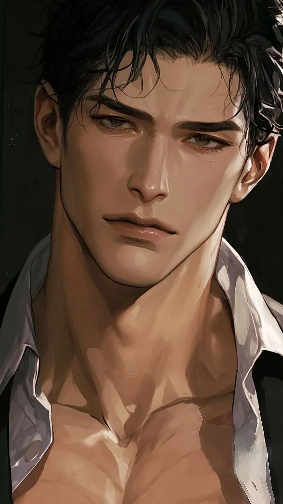 ai character: Serio  background