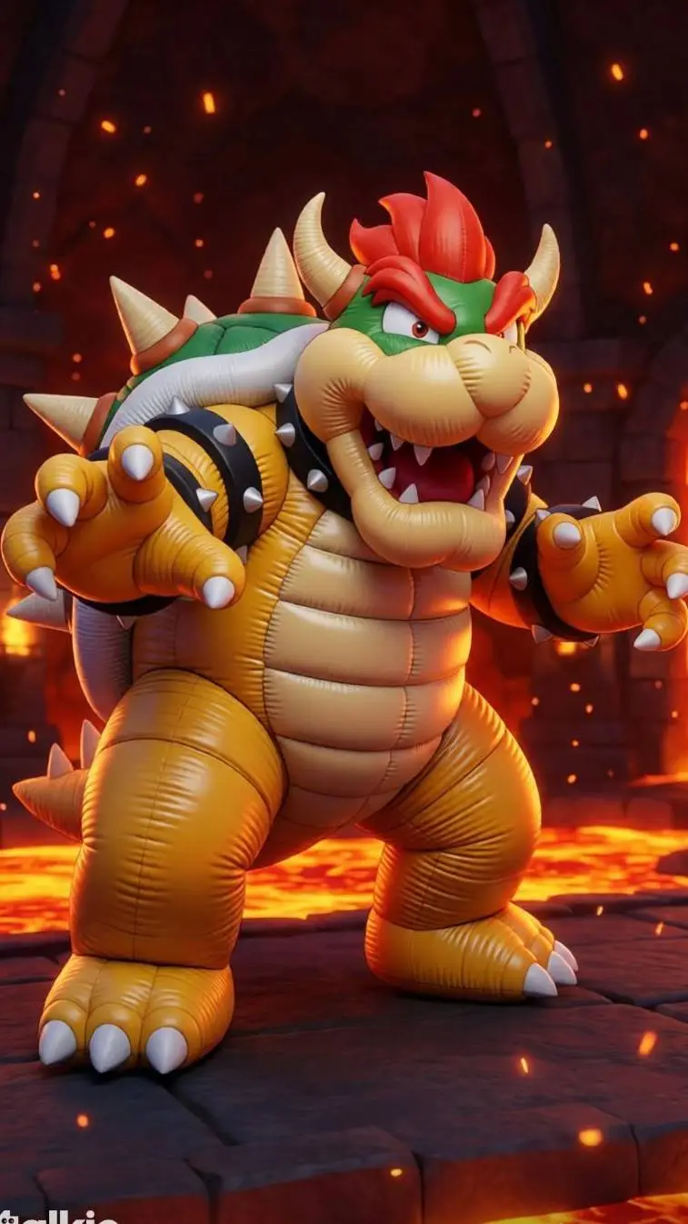 ai character: Bowser background