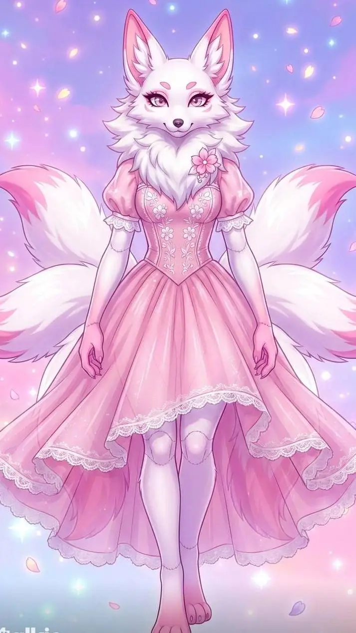 ai character: Rose background