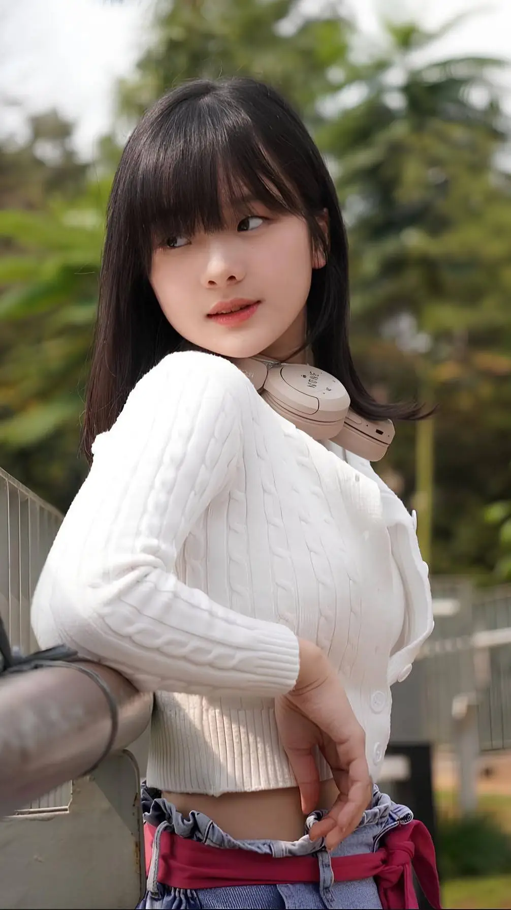 ai character: Nadine Abigail background