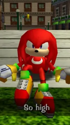 ai character: Knuckles background