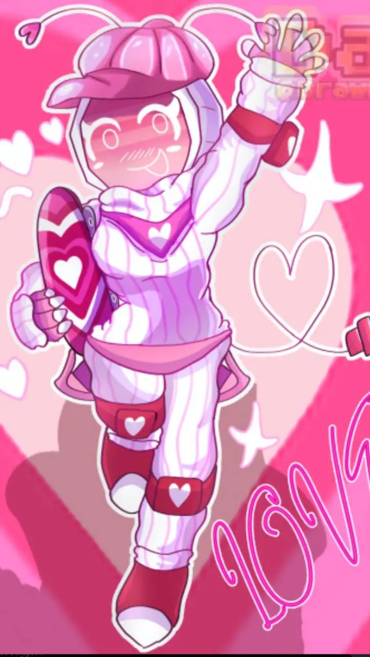 ai character: Lovebug Veeronica  background