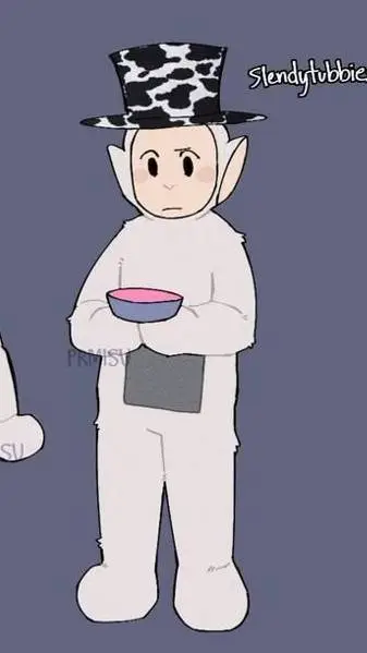 ai character: white  background