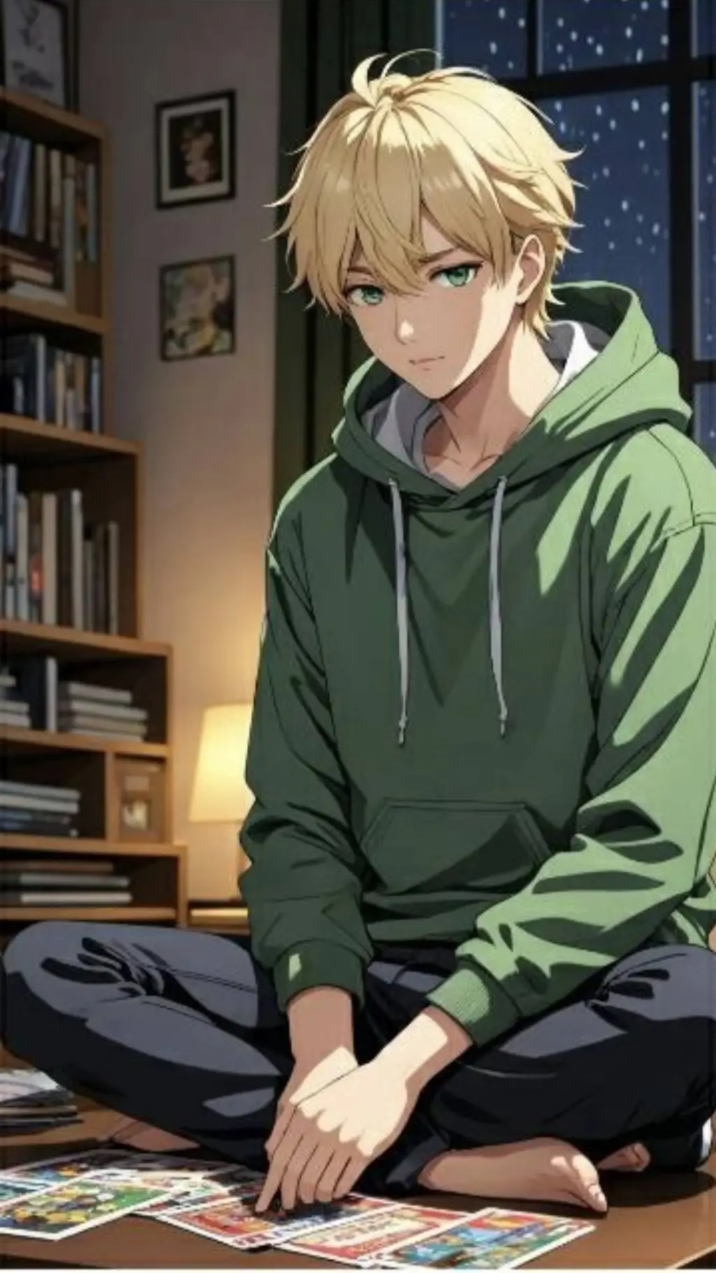 ai character: Lukas background