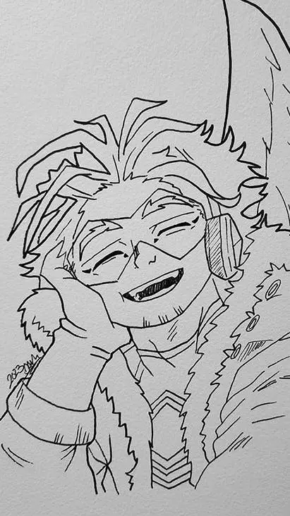 ai character: Hawks(Keigo) background