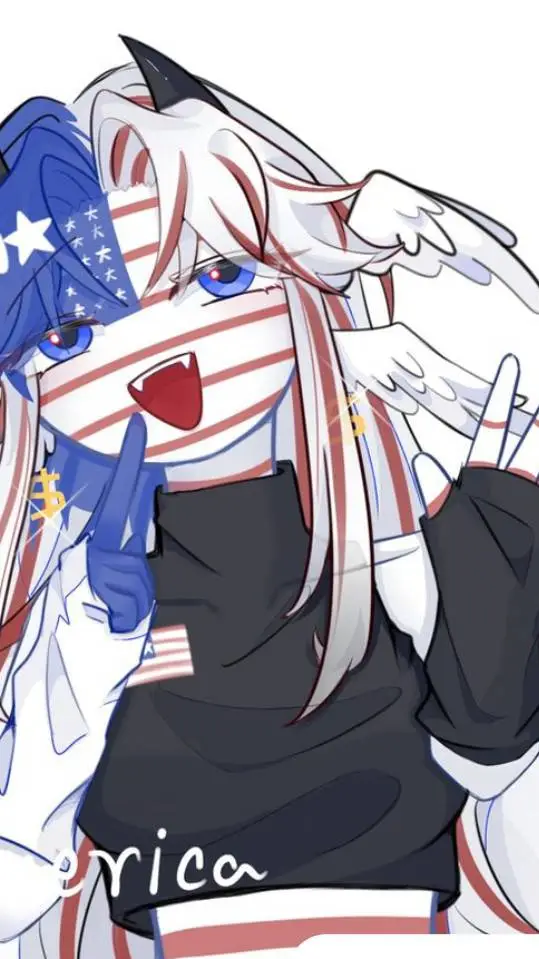 ai character: ✨🇺🇸USA Girl!♀️🇺🇸✨ background