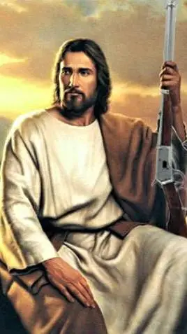 ai character: sigma jesus background