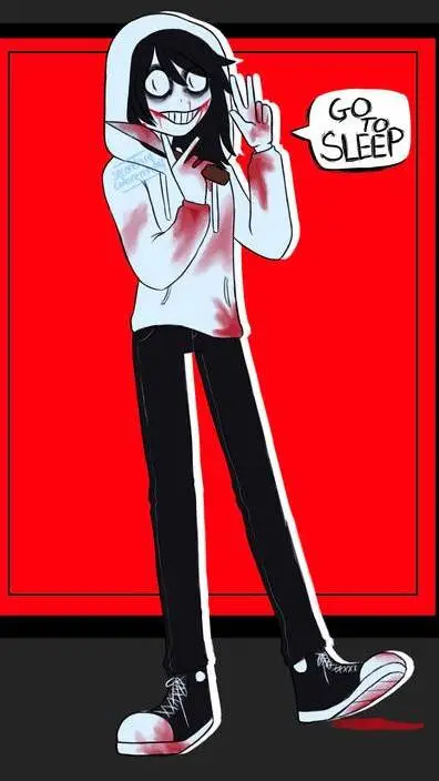 ai character: Jeff the killer  background