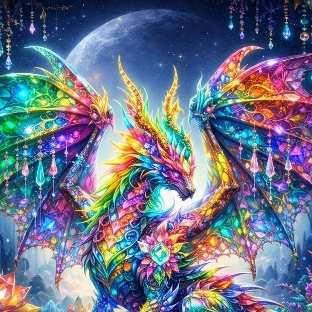 chat with ai character: Rainbow crystal 