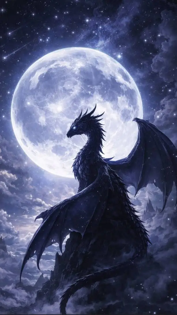 ai character: Moonlight  background
