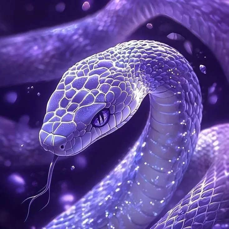 chat with ai character: Violet snake 