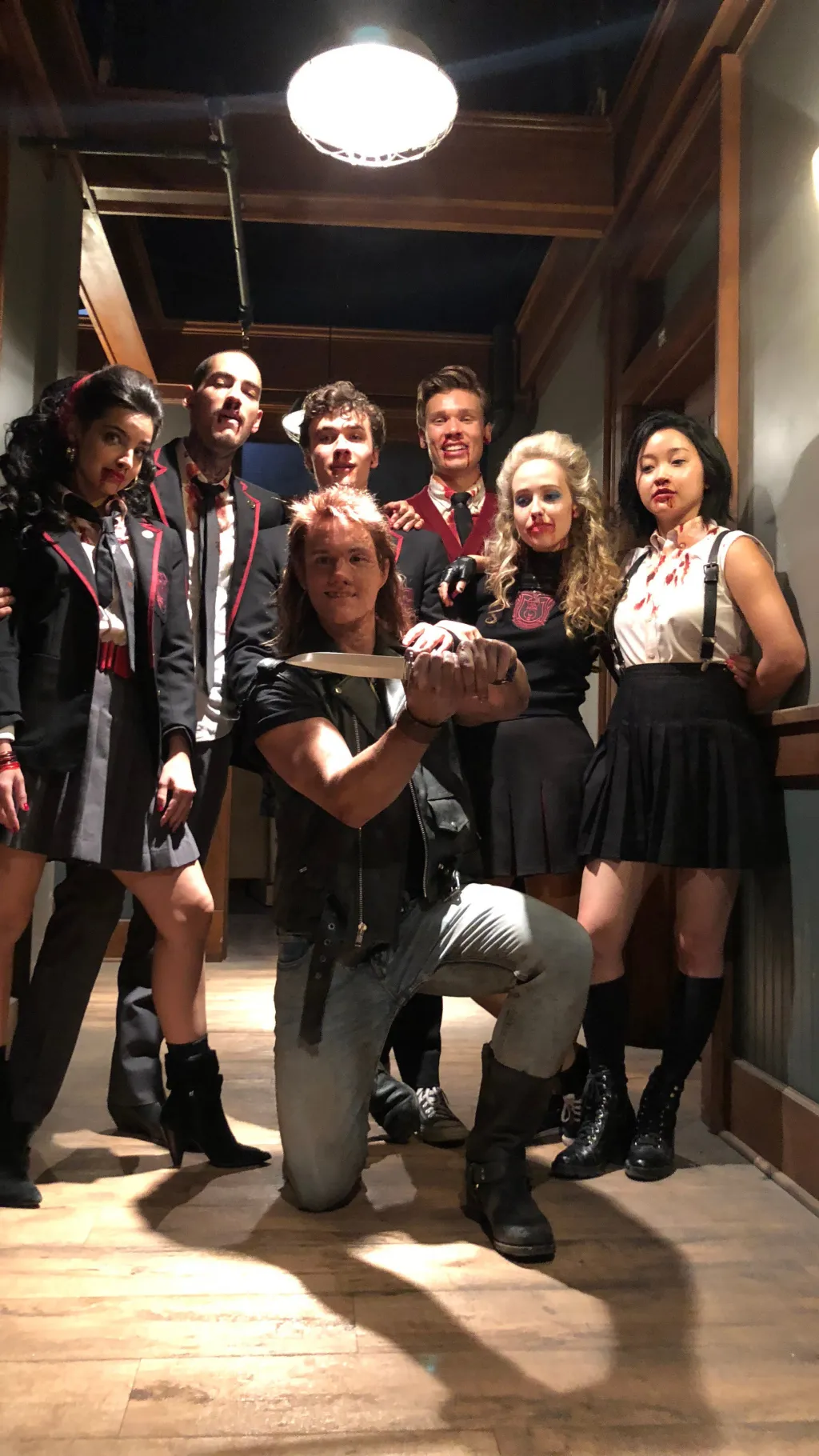 ai character: Deadly Class set background