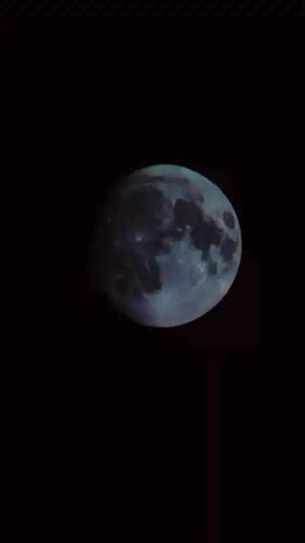 ai character: moon background