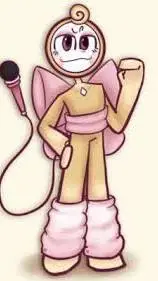 ai character: Dandys world background