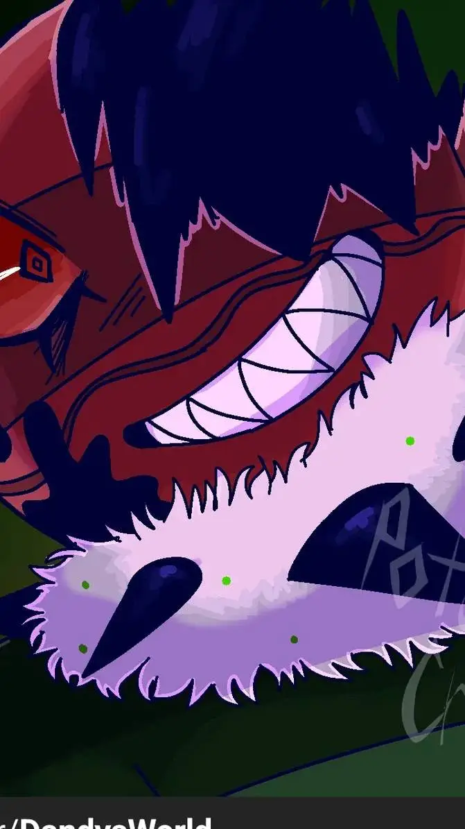 ai character: Twisted Babette  background