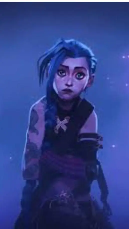 ai character: powder/jinx story background