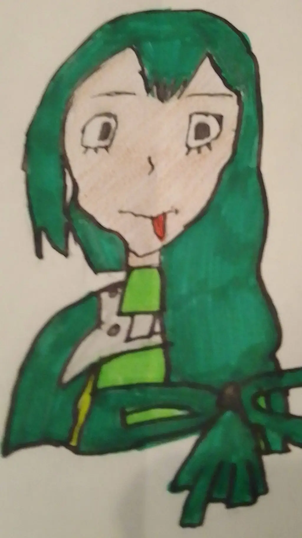 ai character: tsuyu missing 🐸😧 background