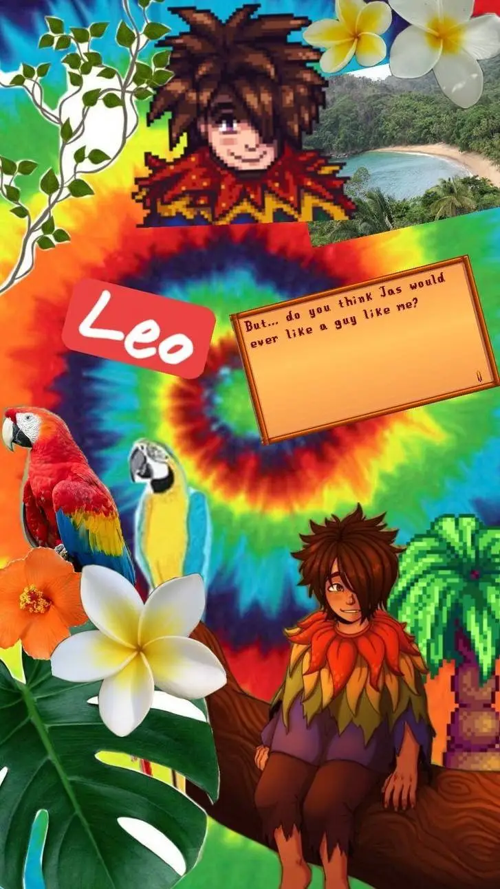 ai character: Leo 🦜 background