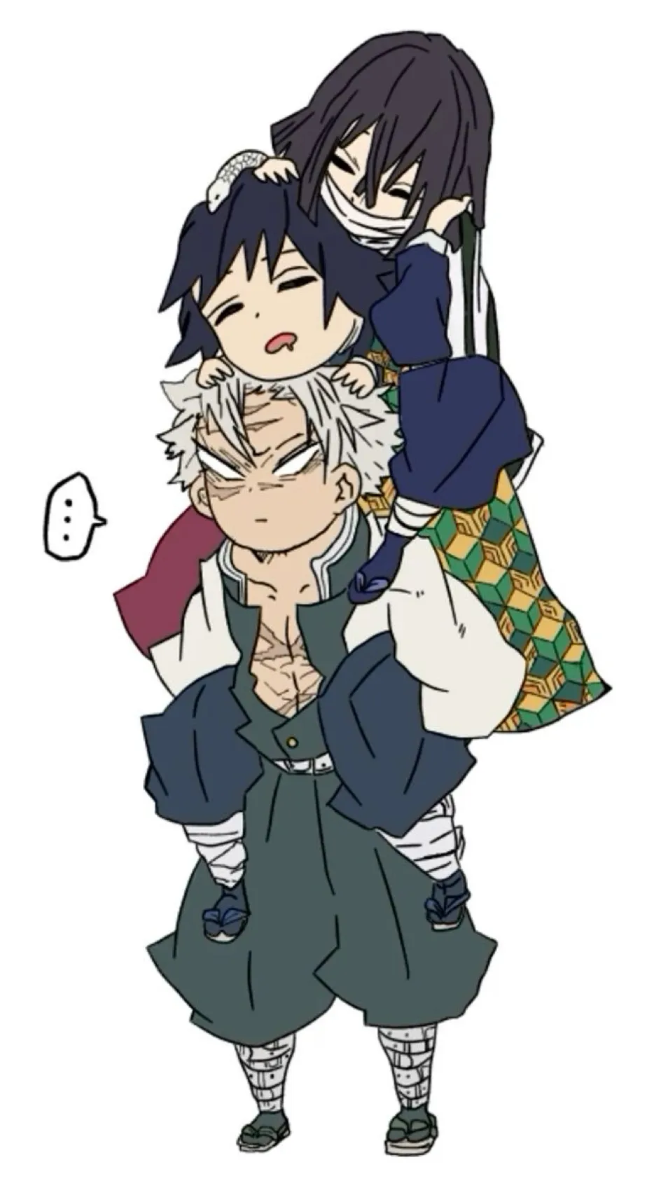 ai character: SaneObaGiyu Kid♡ background