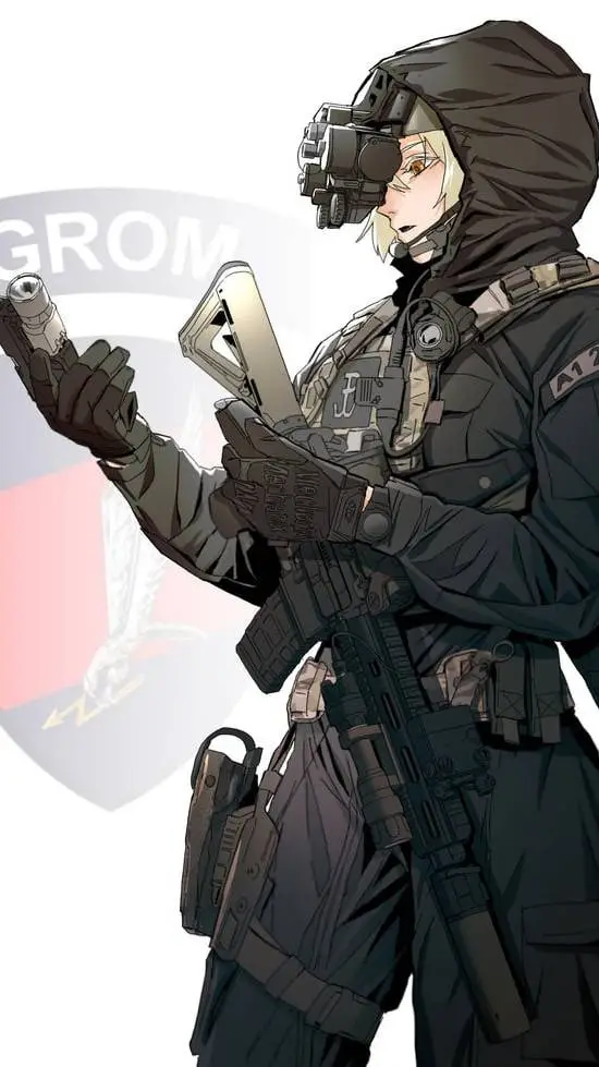 ai character: WILGA 🇵🇱(GROM)🇵🇱 background