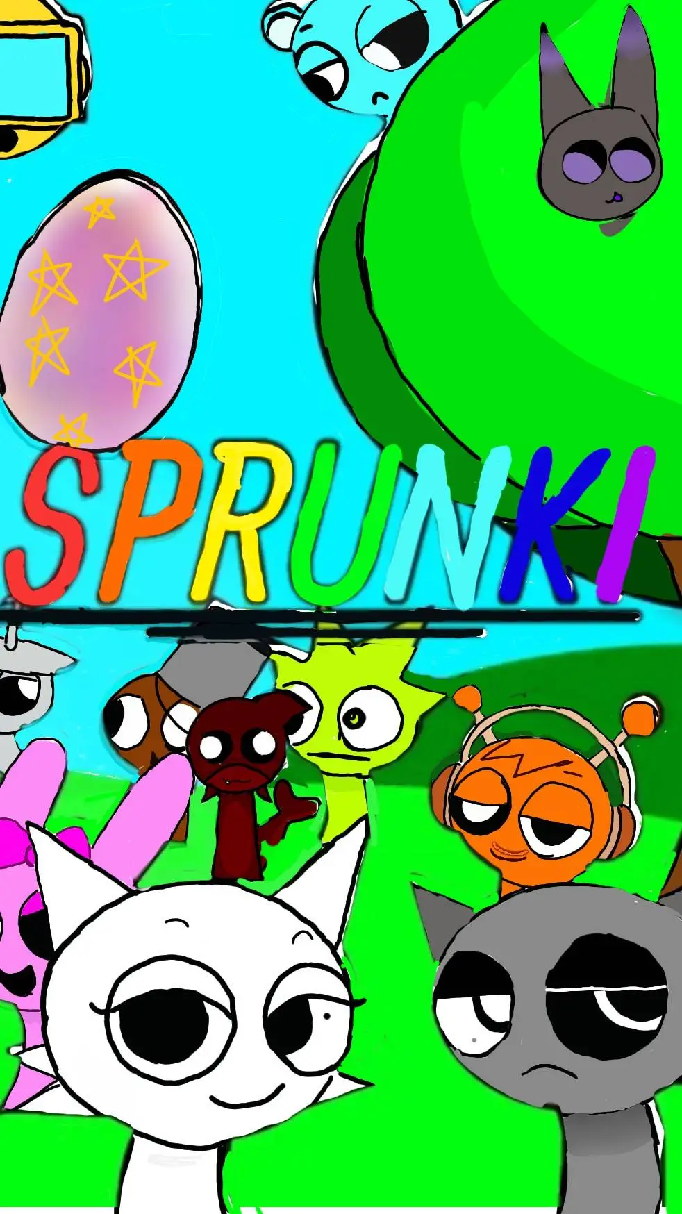 ai character: my sprunki au!!!! background