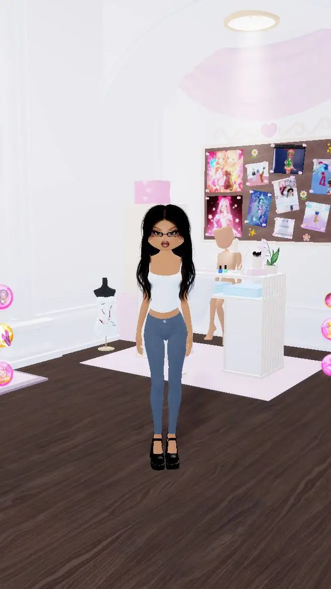 ai character: lina  background