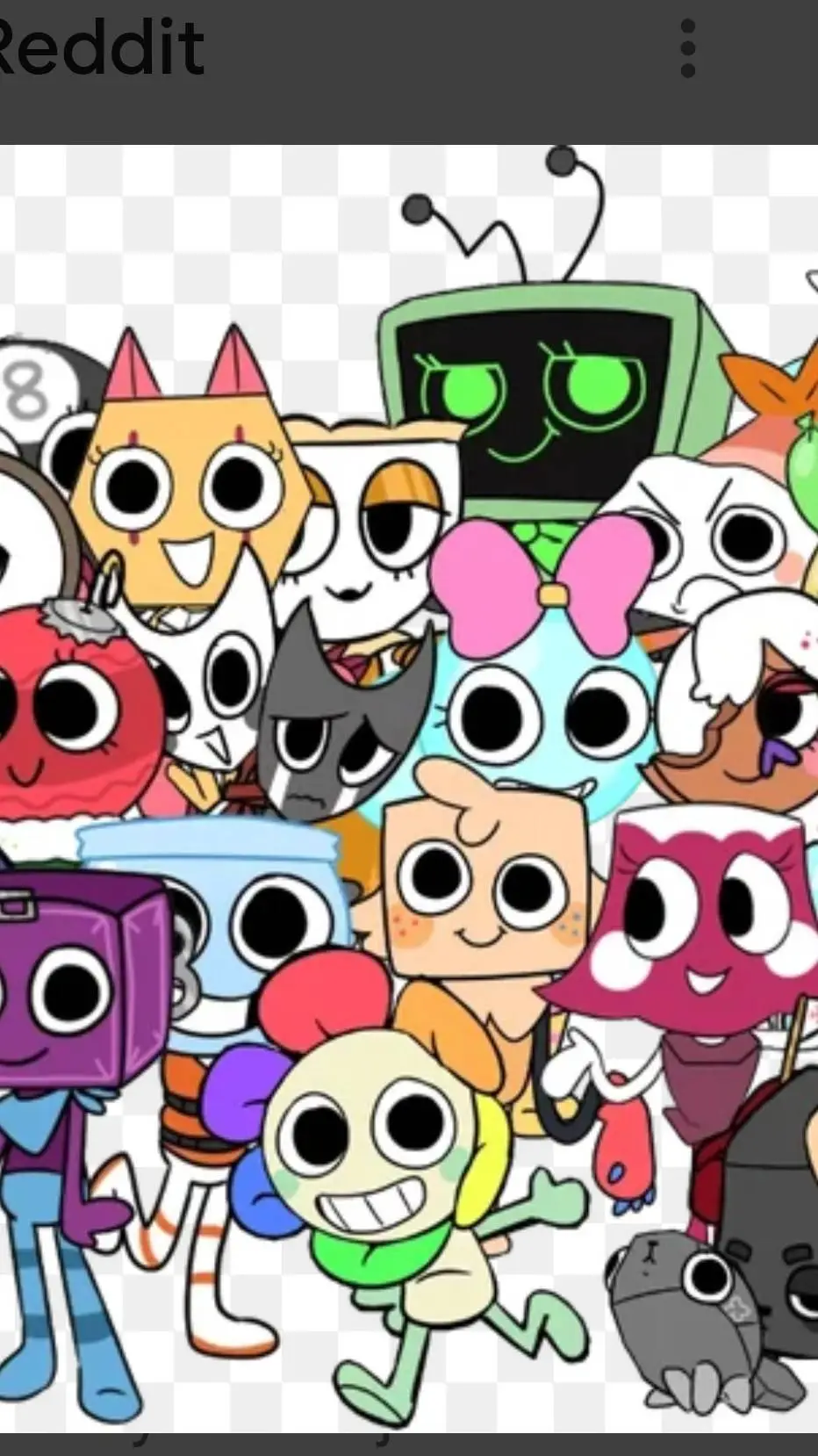 ai character: Dandys world! background