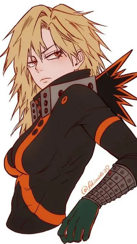 ai character: fem bakugo  background