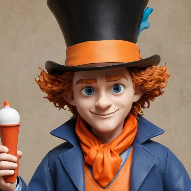 chat with ai character: MAD DVIL HATTER