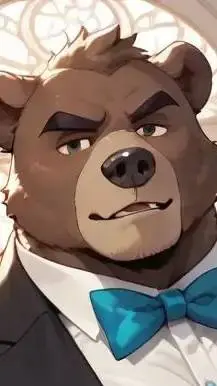 ai character: Mr. Bear background