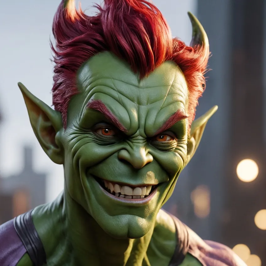 chat with ai character: Green Goblin 