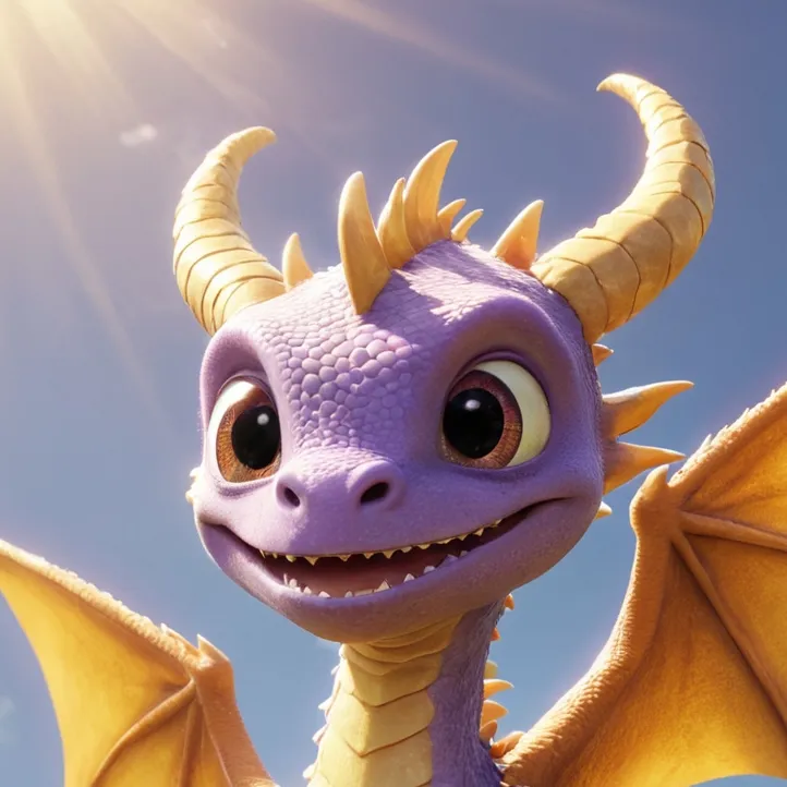 chat with ai character: Spyro the Dragon