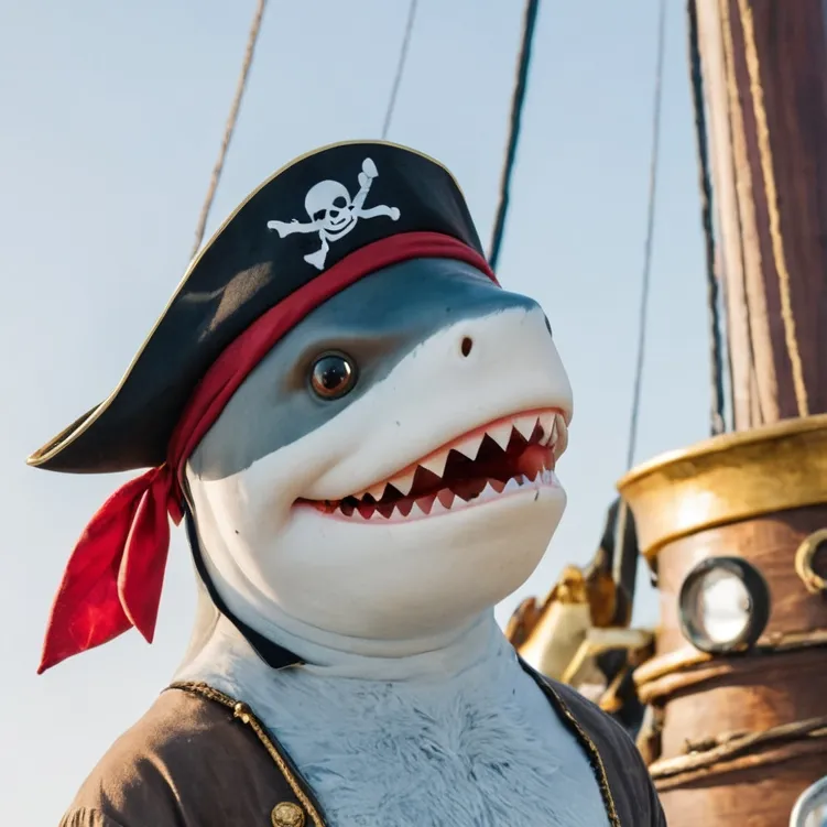 chat with ai character: Captain Shark