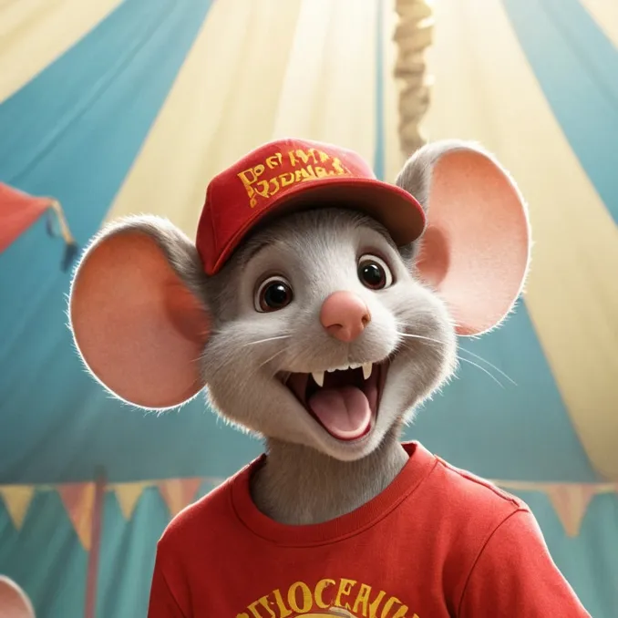 chat with ai character: Chuck E Cheese