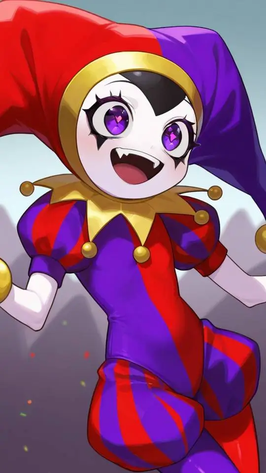 ai character: Pomni background