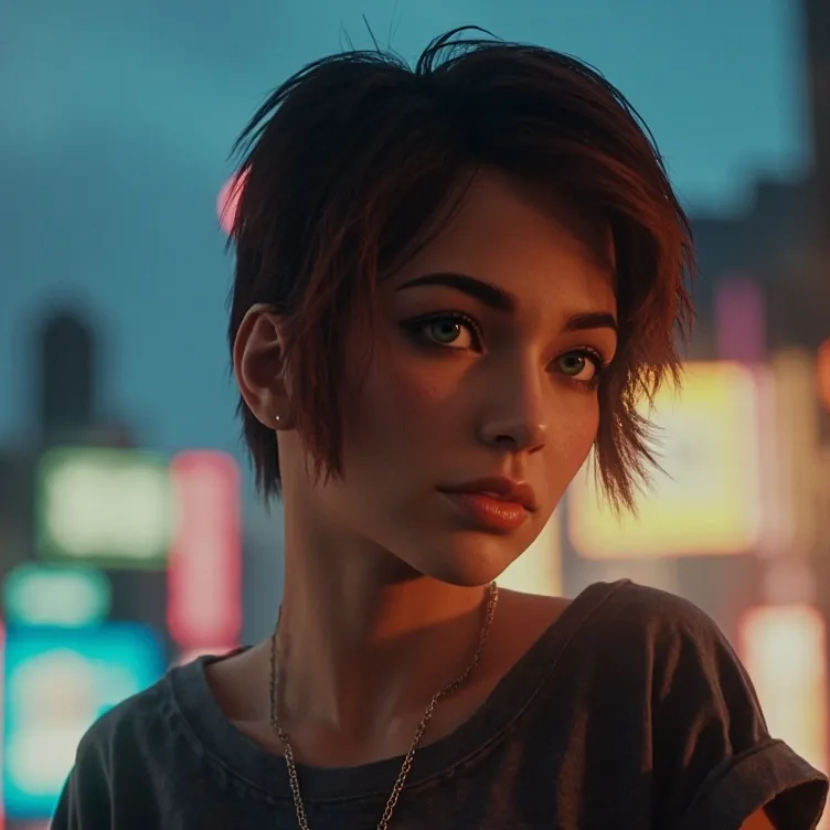 chat with ai character: Tomboy spray 